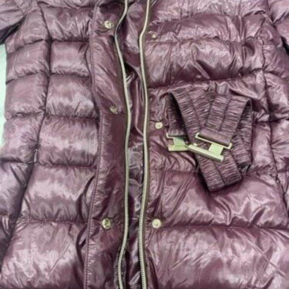 Herno- Claudia Shorter Fitted Jacket- wine color Size 40 - Picture 3 of 7